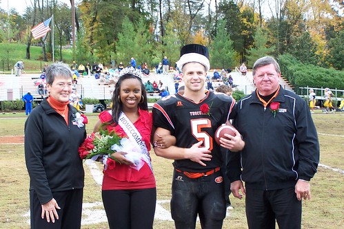 Homecoming King and Queen Presentation