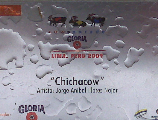 The 'Cow Parade' - Vacas in Lima