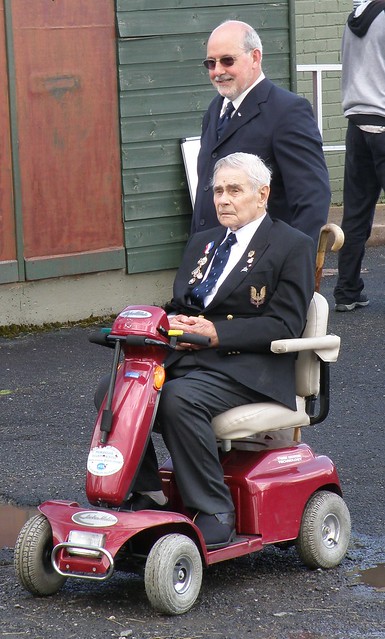 Nonagenarian on a Scooter