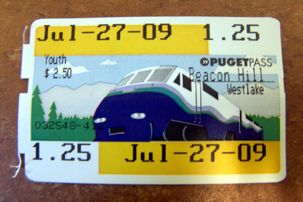Link Ticket (front) | Round-trip\/day pass youth Link ticket … | Flickr