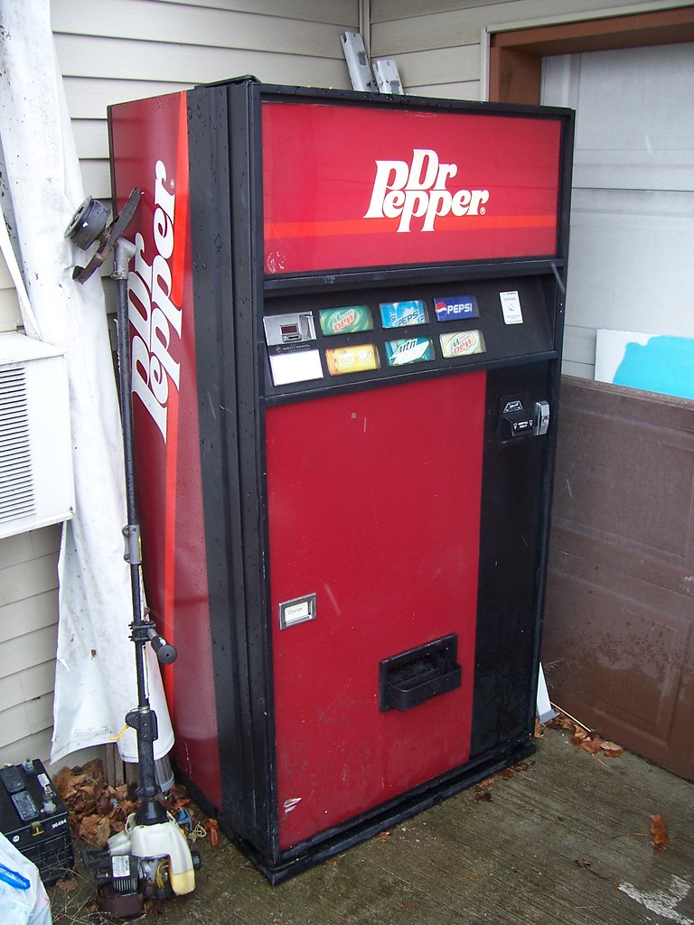 Old Original Dr Pepper Machine