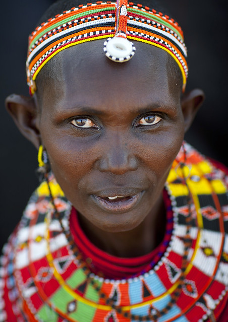 El Molo tribe woman in Turkana lake - Kenya