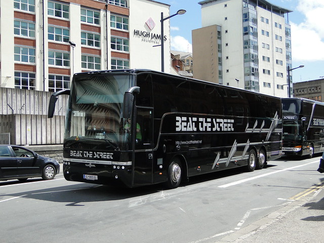 One Direction 'On The Road Again' Tour 2015 Beat The Street Tour Buses
