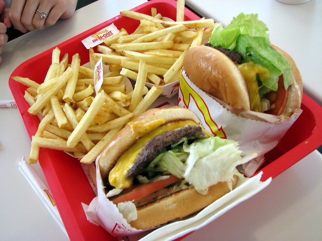 In 'N Out Burger - Sunset Blvd - Los Angeles CA