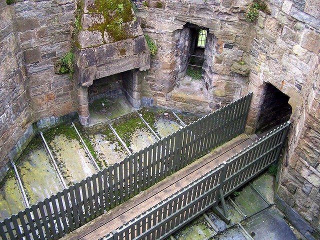 Old fireplace, Caenarfon Castle.