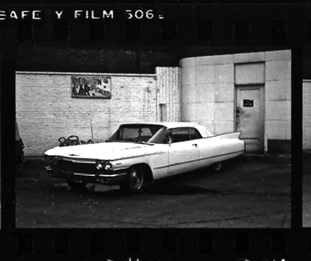 1960 Caddy on Seventh Avenue South, NYC, 1980's
