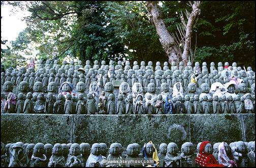 Jizō Statues at Hase Temple