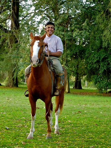 Gaucho near San Antonio de Areco, Argentina
