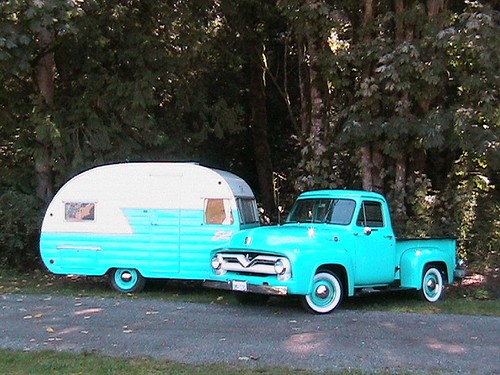 Keith_s_Trailer_and_a_1955_Ford_Pickup_3 | Terry Bone | Flickr