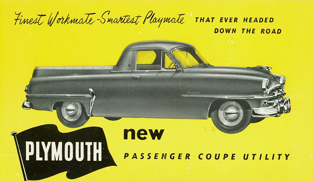 1956 Plymouth Coupe Utility (Australia)