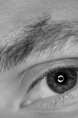 blackandwhite white black macro eye monochrome face vertical closeup landscape human ringflash