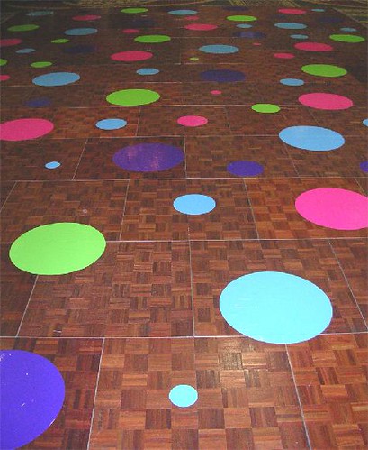 Polka Dot Dance Floor Decals Add Fun To Any Party With Rem Flickr