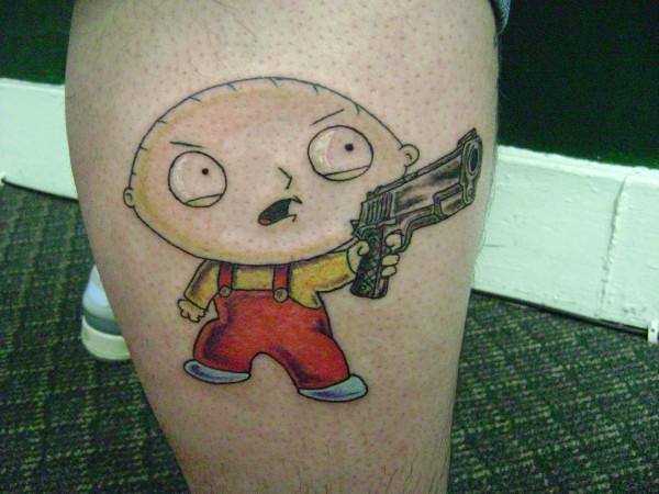family, guy, tattoo, cool, gun, tattoos, awsome, tatoos, pimp, tatoo, tat, stew...