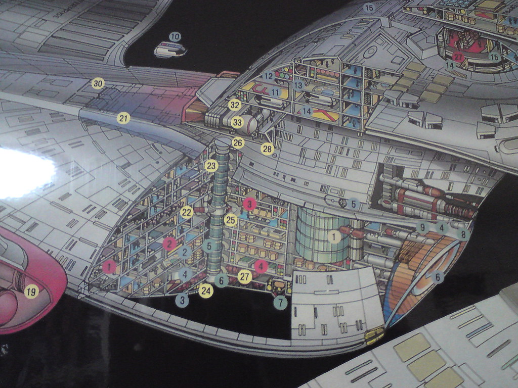 Uss Enterprise Ncc 1701 D Cutaway Poster This Great Lookin Flickr Images, Photos, Reviews