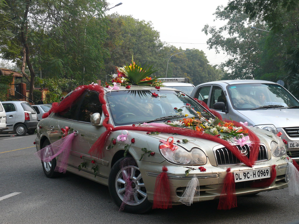 Marriage Indian Wedding Car Decoration In Patna | 7eventzz