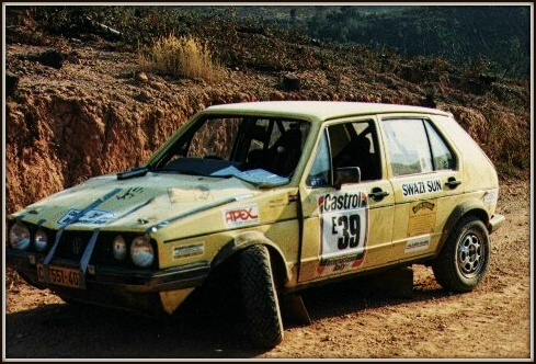 All over - Castrol Rally 1986 - Flat Broke and Busted!