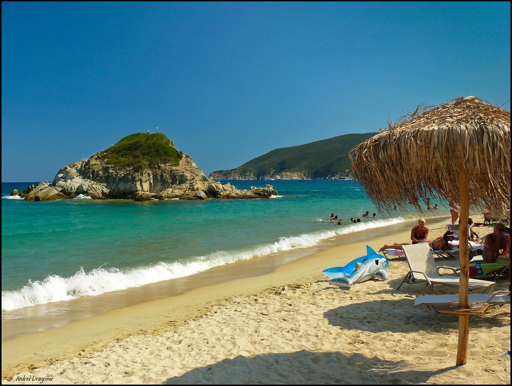 On White: Kalamitsi Beach by Andrei Dragomir [Large]