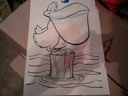 Trents first coloring | by britnard