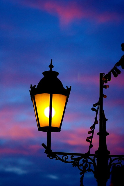 silent sunset lamp