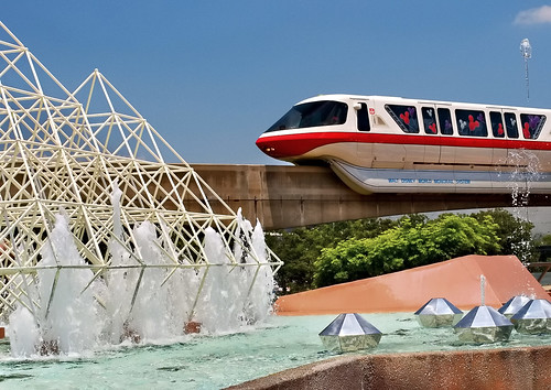 Daily Disney - Future World Monorail by Express Monorail