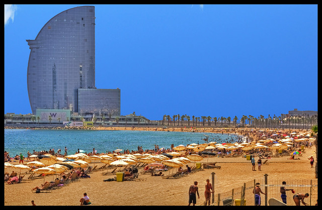 La Playa - Barcelona HDR