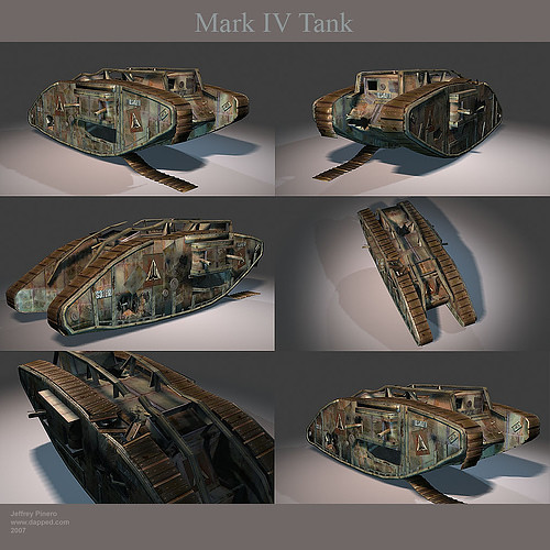 Mark 4 Tank 01 | by www.dapped.com