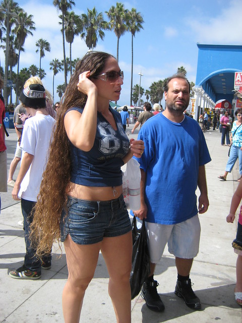 OCT 3,  2009 LONG HAIR Venice Beach, California USA 387