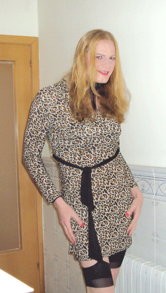 35. Short leopard dress