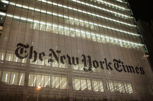 The New York Times | photo by Scott Beale / Laughing Squid T… | Flickr