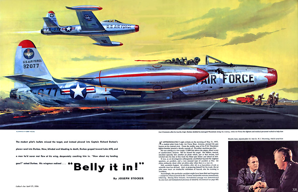 1956 ... belly in!  - Robert McCall
