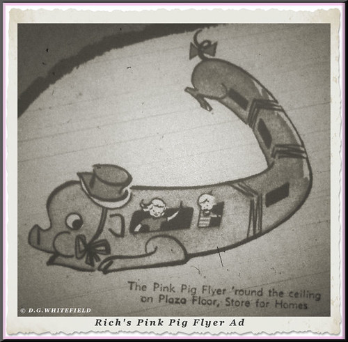 The Pink Pig Flyer at Rich's Downtown by -WHITEFIELD-