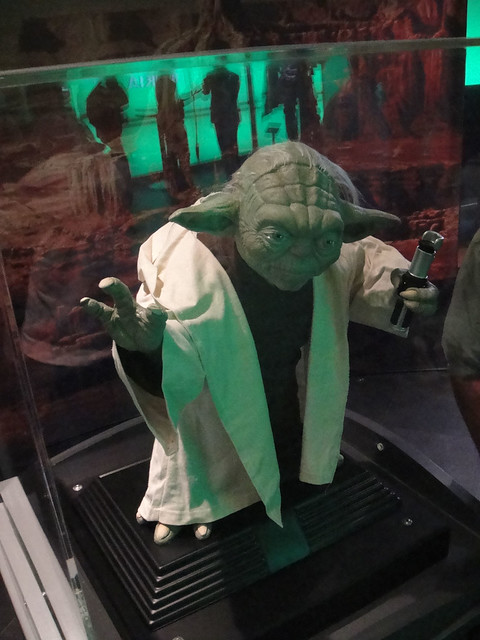 Star Wars in Concert - Yoda under glass