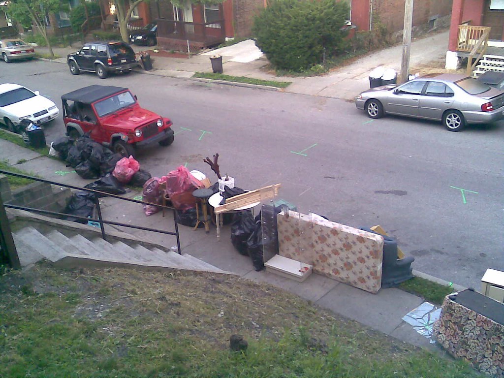 Neighbor's belongings