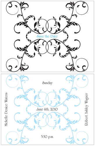 Save the Date Idea | by Rawbert A. Wagner