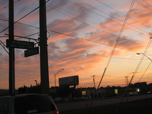 Brandon Sunset by apalapala, night clouds twilight florida dusk brandon fl brandonfl