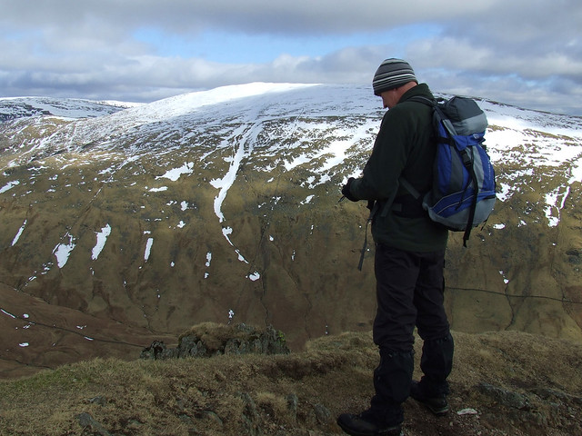 Gruffty overlooking Red Screes from High Pike