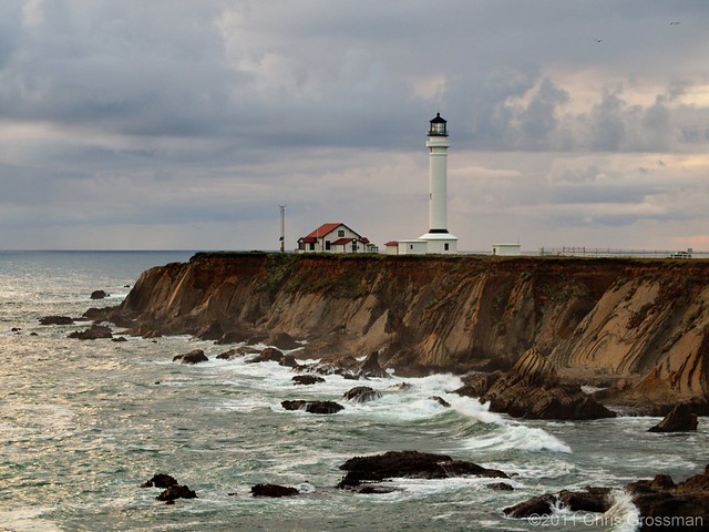 The Point Arena Lighthouse - Olympus E-520 - Zuiko 50mm f/2