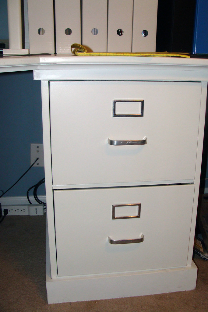 6 Old Used Metal Filing Cabinet Repurposed To Furniture Flickr