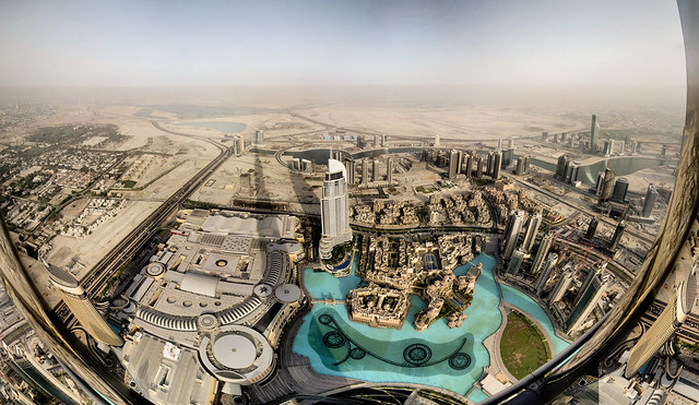Dubai - vue depuis la Burj Khalifa - 18-06-2011 - 17h39