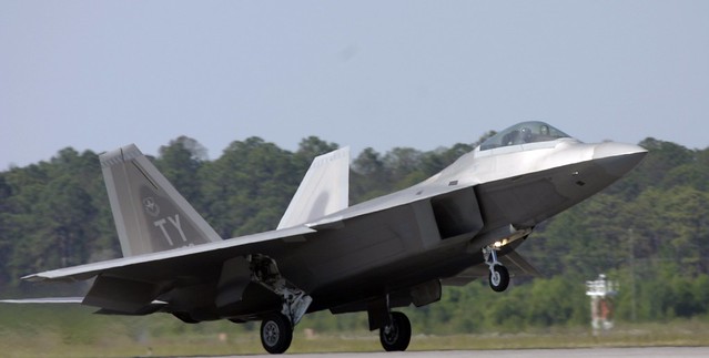 F-22A AT TYNDALL AFB