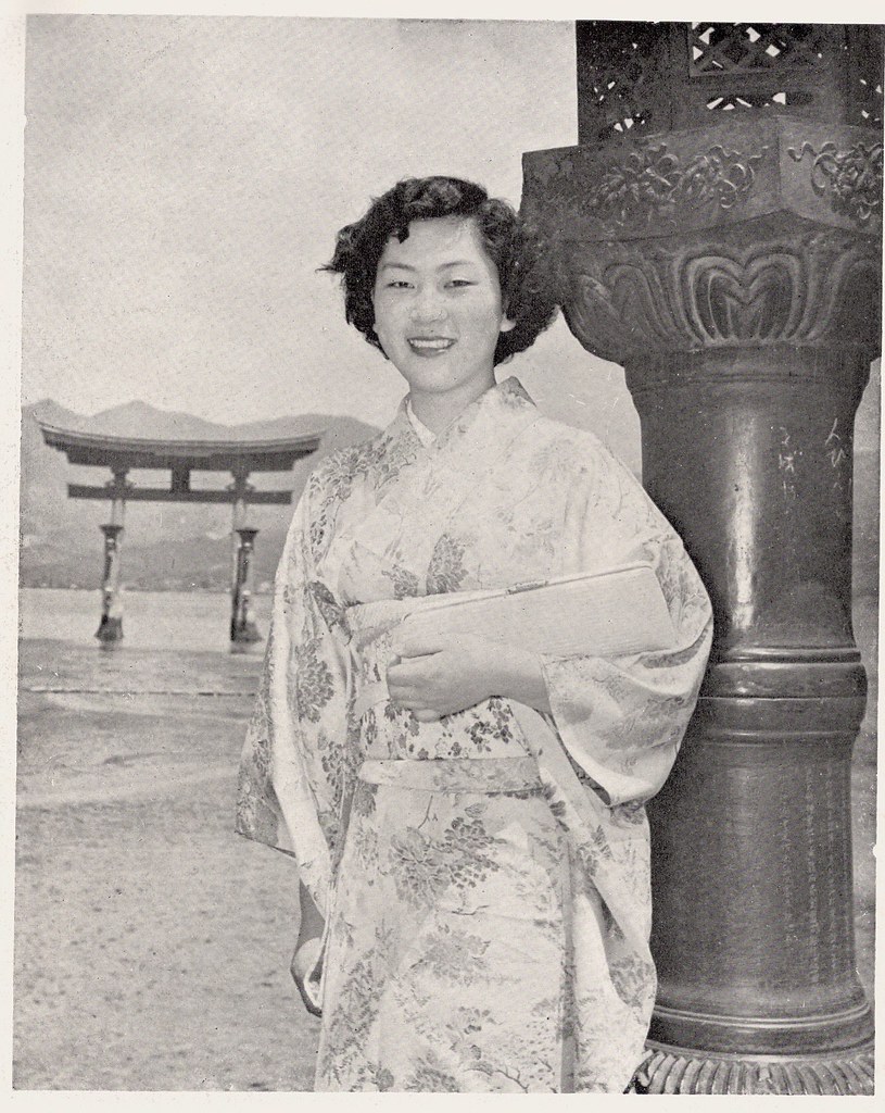 Vintage Japanese Beauty C Mid 1950s From Japan Up To Date… Flickr