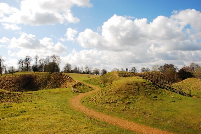 Danebury Iron Age Hill Fort