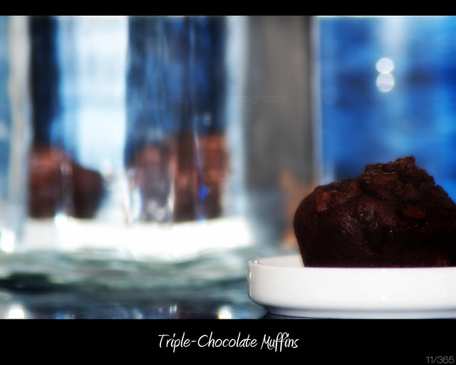 Day 11: Triple-Chocolate Muffins