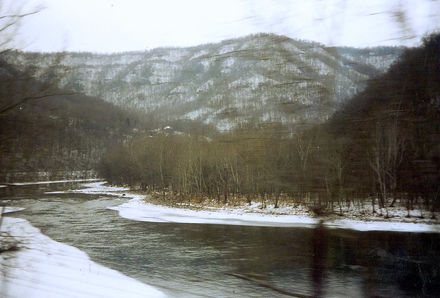 New River Gorge WV: Fayette County: in the Winter