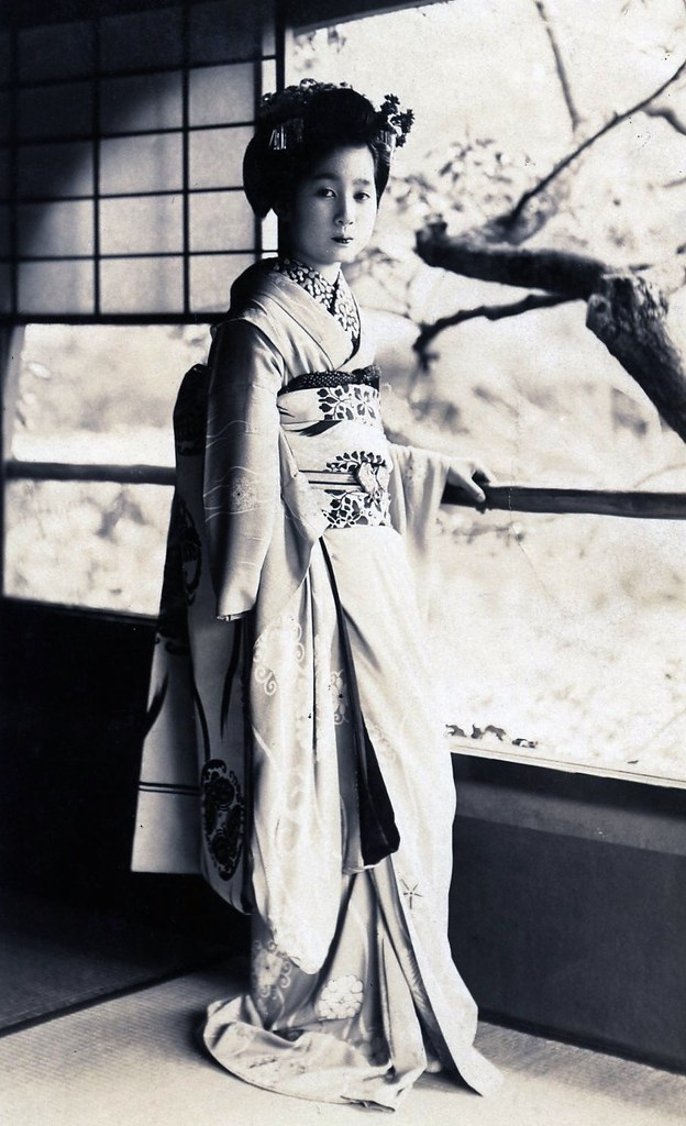 Pensive Maiko 1920s