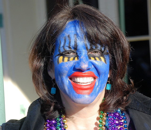 Blu Smile, New Orleans, Mardi Gras 2010