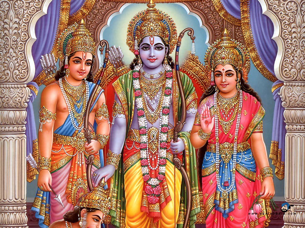 vruchten Optimistisch Cyclopen Shree Ram-Laxman-Sita mata-Hanumanji | शून्यस्यः | Flickr