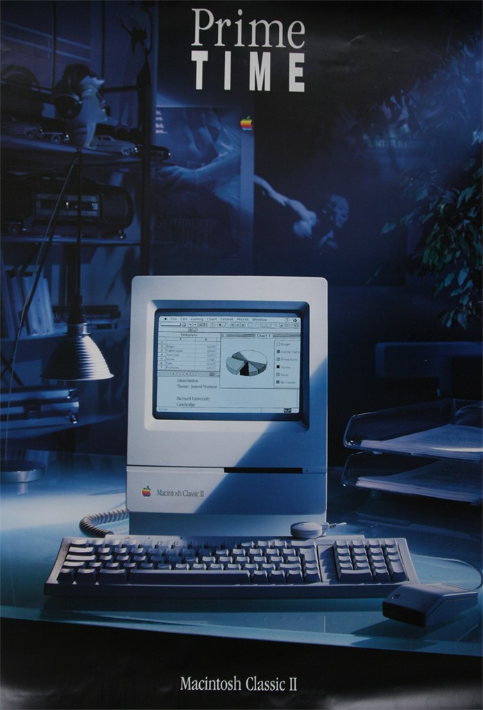 Apple Macintosh Classic II poster