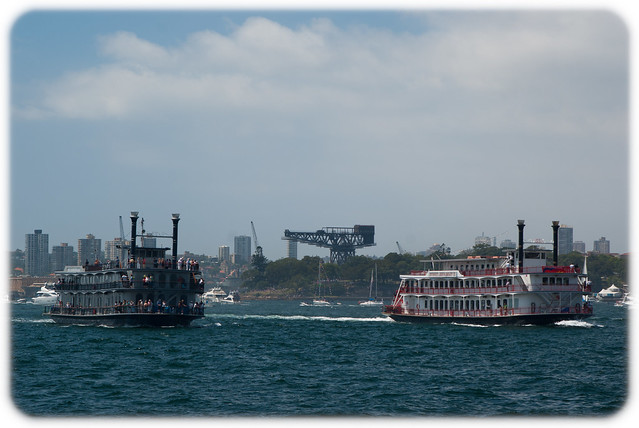 Australia Day in Sydney: Harbour Boat Activity