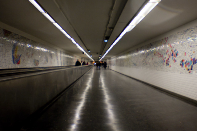 Metro Cluny La Sorbonne - 17Dec09, Paris (France)